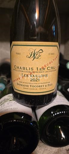 Bourgogne Chablis premier cru Premier Cru Domaine Vocoret & Fils Les Vaillons 2021