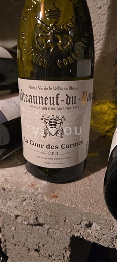 Rhônevallei Châteauneuf-du-Pape Château Châteauneuf-du-Pape La Cour des Carmes 2023