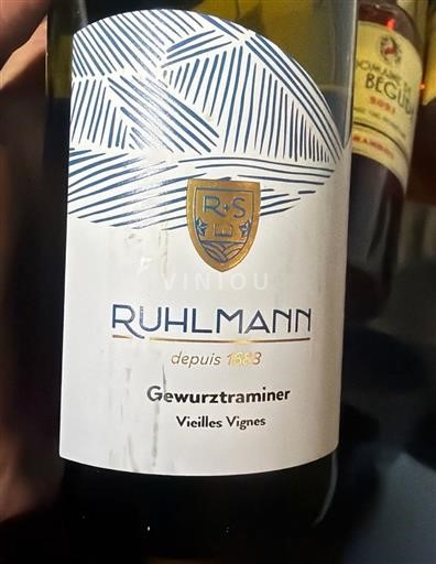 Alsace Gewurztraminer Ruhlmann Vieilles Vignes Gewürztraminer 2020