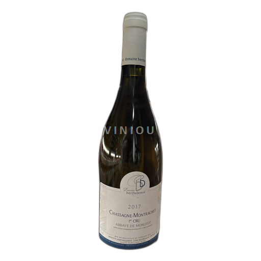 Bourgogne Chassagne-Montrachet Domaine Berthelemot Abbaye de Morgeot 2017