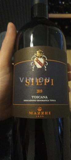 Toscana Non specificato Mazzei Siepi 2019