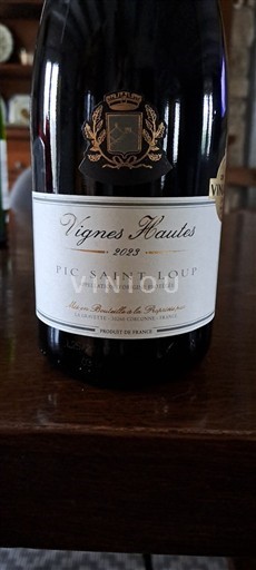 Langvedok Pic-saint-loup Mas de Barafort & de Pezières Vignes Hautes 2023