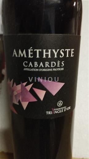 Langvedok Cabardès Vignerons du Triangle d'Or Améthyste 2019