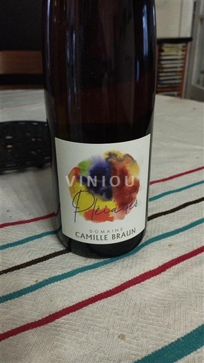 Alsácia Domaine Camille Braun Pleiades Não Sazonado