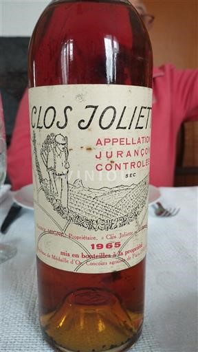 Sud-Ovest Jurançon Clos Joliet 1965