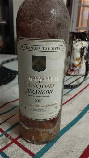 Tây Nam Jurançon Domaine Cinquau Bernadotte 2007