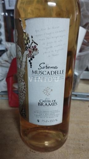 Sudoeste No especificado Castel de Brames Serena Muscadelle 2015