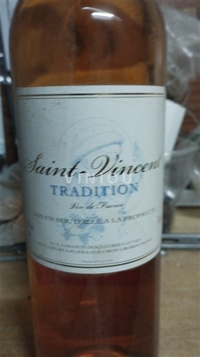 Sudoeste No especificado Saint-Vincent Tradition Sin añada