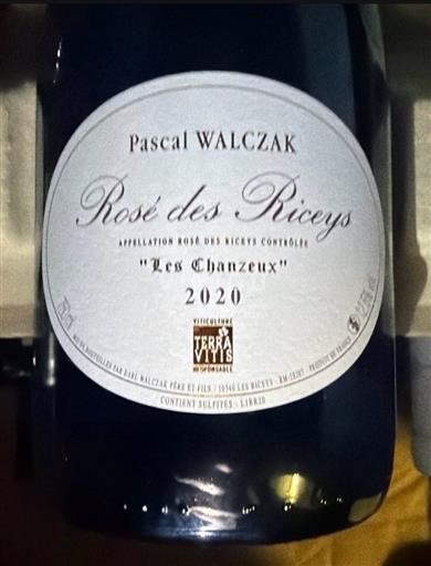 Šampanja Rosé-des-riceys Walczak Les Chanzeux 2020
