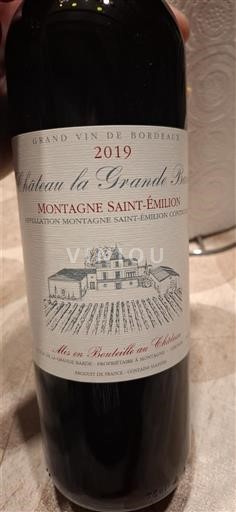 Bordeaux Montagne-saint-émilion La Grande Barde 2019