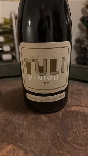 Vùng trồng nho được cấp phép California Bờ biển Sonoma Tuli 2021