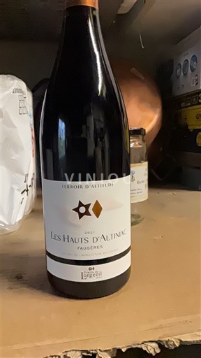 Langvedok Faugères Lorgeril Les Hauts d'Altimac 2021