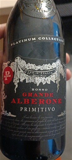 Puglia Primitivo di Manduria Grande Alberone Platinum Collection Primitivo 2024