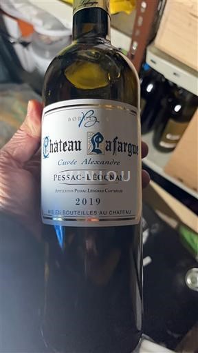 Bordeaux Pessac-Léognan Château Lafargue Alexandre 2019