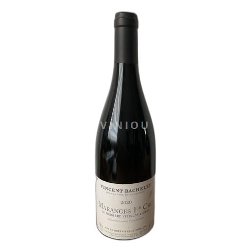 Vin Rouge sec La Fussière Vieilles Vignes 1 cru Vincent Bachelet 2020 France Bourgogne Maranges AOC