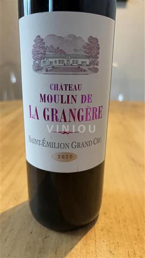 Burdeos Saint-Émilion Gran Cru Grand Cru Château Moulin de la Grangere 2020