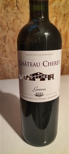 Bordeaux Graves Château Chéret 2022