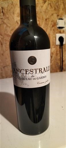 Bordeaux Château Garbes Ancestrale 2020