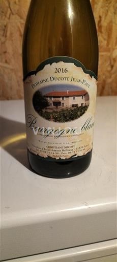 Bourgogne Ospecificerad Domaine Cote Jean-Paul 2016