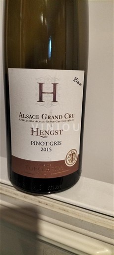 Alsasko Alsasko Grand Cru Grand Cru Franck Bastian Hengst 2015