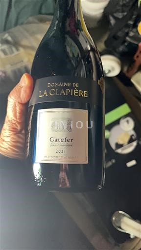 Languedoc ja Roussillon Pays d'Oc Domaine La Clapière Gatefer 2021