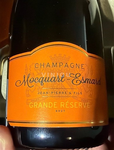 Champagne Champagner Mocquart Esmard Grande Réserve Brut 2022