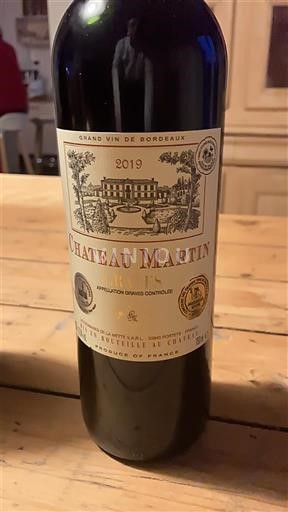 Bordeaux Château Martin 2019