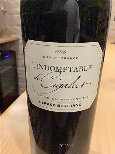 Languedoc Unspecified Domaine Gérard Bertrand - Domaine de Cigalus L'Indomptable de Cigalus 2016