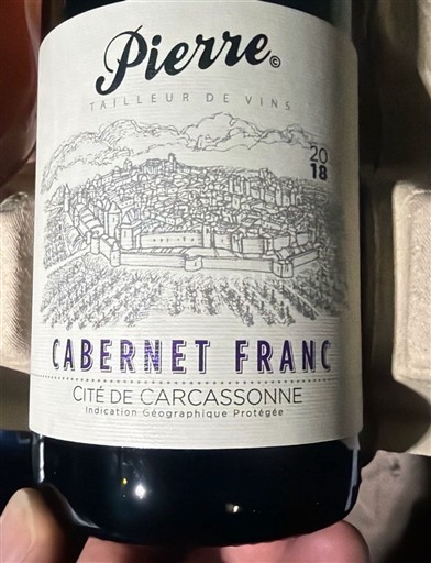 Linguadoca e Rossiglione Città di Carcassonne Domaine Pierre Cabernet Franc 2018