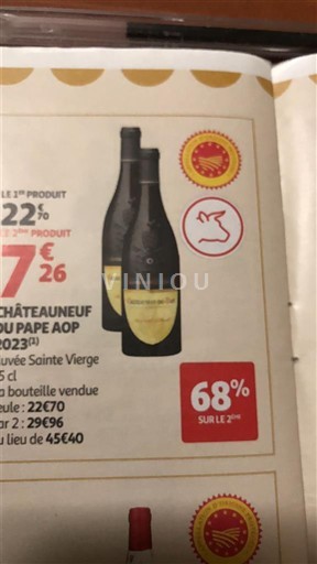 Rhônevallei Châteauneuf-du-Pape Sainte Vierge 2023