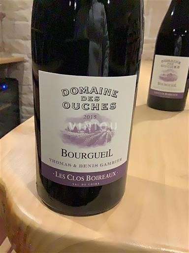 Valle della Loira Bourgueil Domaine S Ouches Les Clos Boireaux 2015