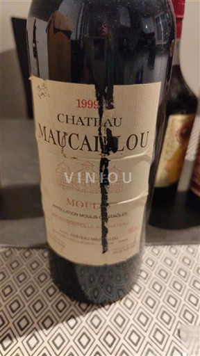 Bordéus Moulis-en-Médoc Château Maucaillou 1999