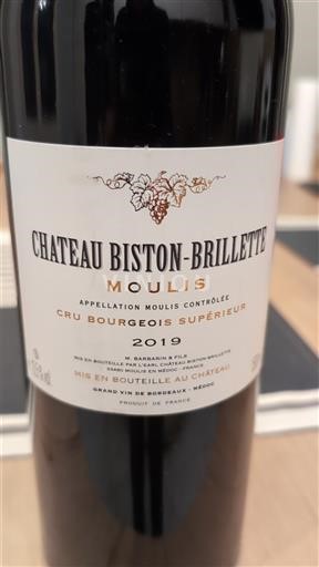 Burdeos No especificado Chateau Biston-Brillette 2019