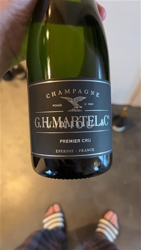Šampanja Šampanjec Premier Cru G.H. Martel & C° Premier Cru Neleten.