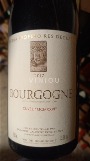 Burgundy Domaine Laurent Père et Fils MCMXXVI 2017