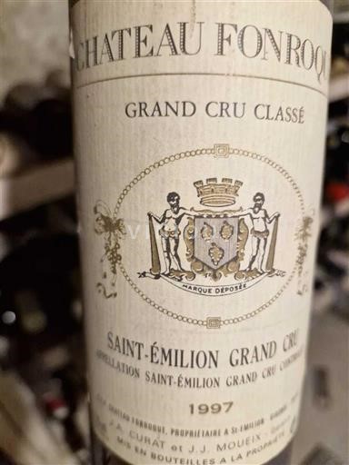 Burdeos Saint-Émilion Gran Cru Grand Cru Château Fonroque 1997