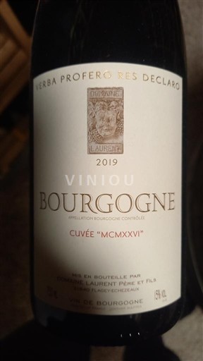 Burgundy Domaine Laureau MCMXXVI 2019