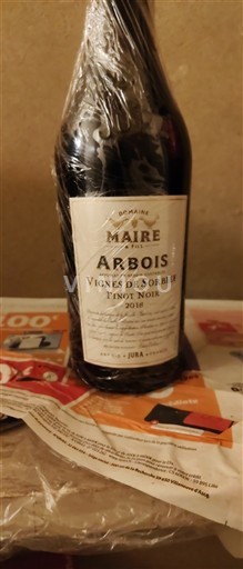 Jura Arbois Domaine Maire Vignes de Sorbief 2018