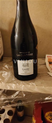 Languedoc ja Roussillon Pays d'Oc Domaine La Clapière Gatefer 2021