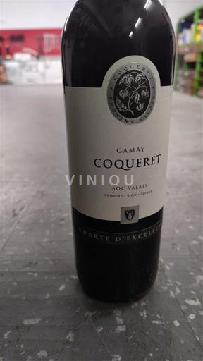 Valais Không được chỉ định Coqueret Gamay Không niên vụ