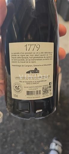 Languedoc Grès de Montpellier Mas d'Arcay 1779 2023