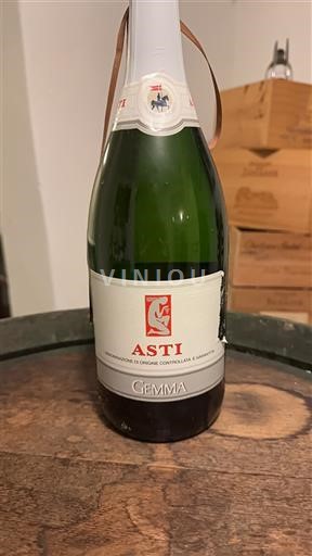 Piemonte Asti Gemma Icke årgångsbetecknad
