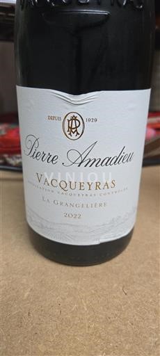 Vallée du Rhône Vacqueyras Pierre Amadieu La Grangeliere 2022