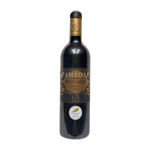Bordeaux Médoc Château Pontet Barrail Cru bourgeois 2014