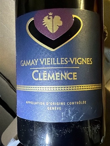 Genève Clémence Vieilles Vignes Gamay Non Millésimé