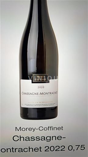 Wines Blanc sec Morey-Coffinet 2020 France Burgundy Chassagne-Montrachet AOC