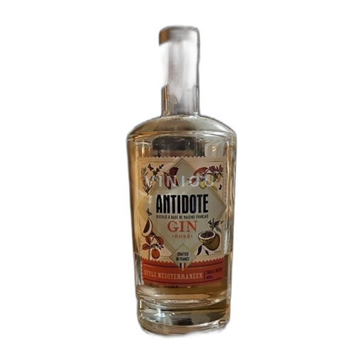Gin Gin Artisanal Style Méditerranéen ANTIDOTE  France