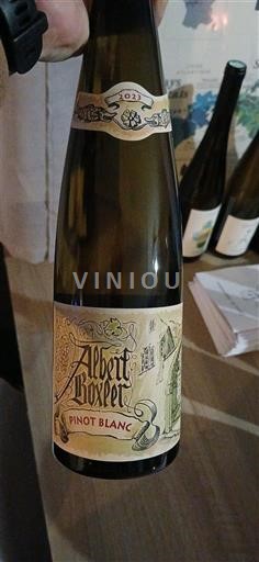 Alsace Pinot blanc Albert Boxler 2023