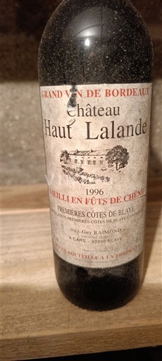 Bordeaux Nicht spezifiziert Château Haut Lalande 1996
