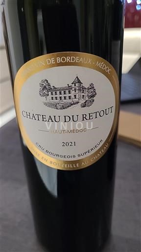 Bordeaux Haut-Médoc Château Retout 2021